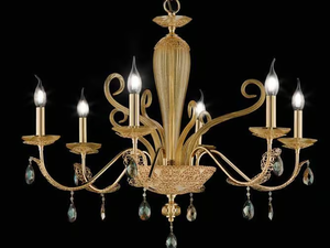 MACRAMÈ L6 - Crystal chandelier with Swarovski® Crystals _ Euroluce Lampadari